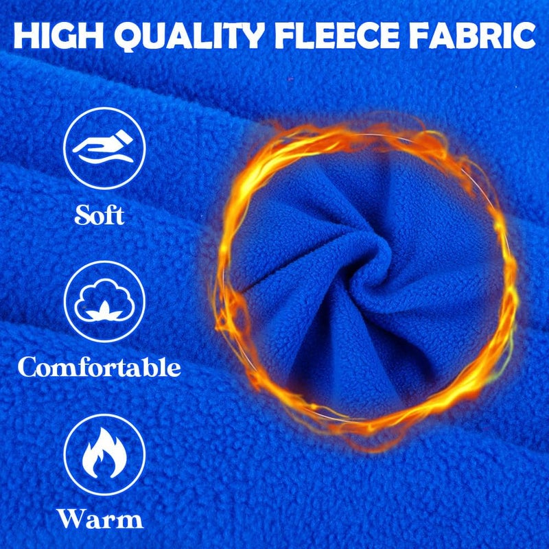 Labeol Kids Balaclava Winter Hat Ski Mask Windproof Thick Warm Fleece Face Cover with Adjustable Zippers for Boys Girls - Image 3